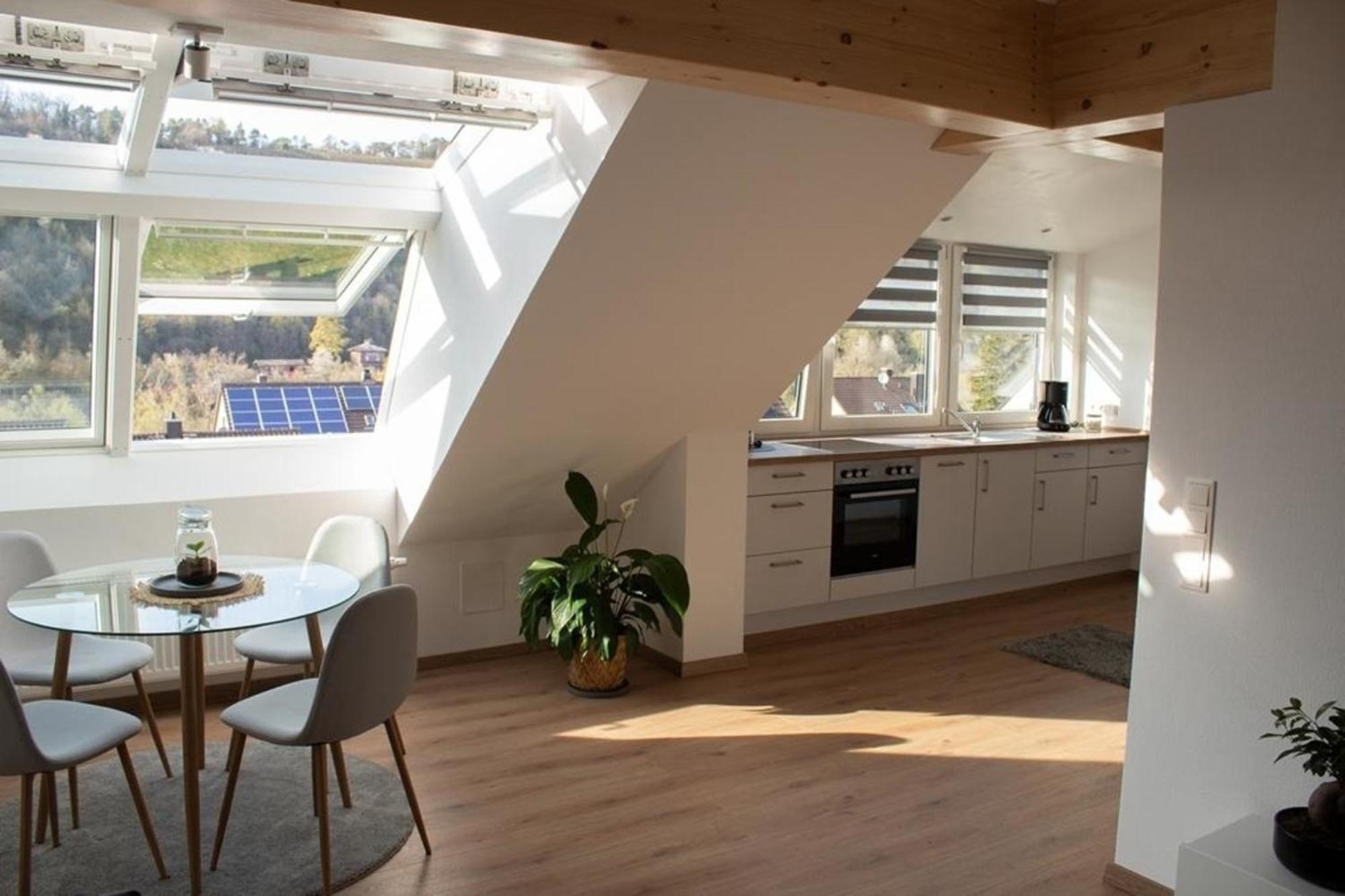 Ferienwohnung Kurz "Panoramablick" 베르트하임 외부 사진